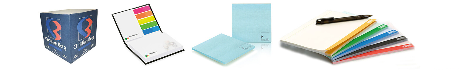 blokke-sticky-notes-kubus Blokke, kubus og sticky notes med dit eget logo